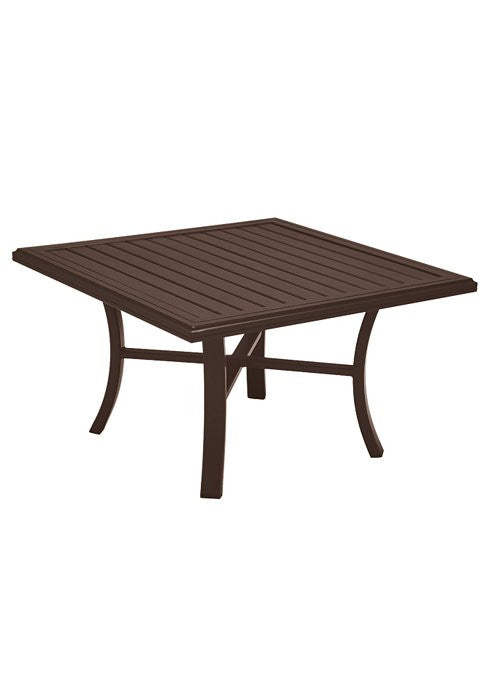 Tropitone Banchetto 42" Square Chat Table is available at Jacobs Custom Living in Spokane Valley WA