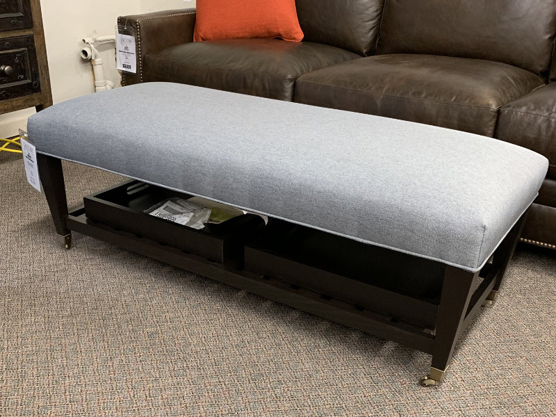Bassett Kara Ottoman With Tray