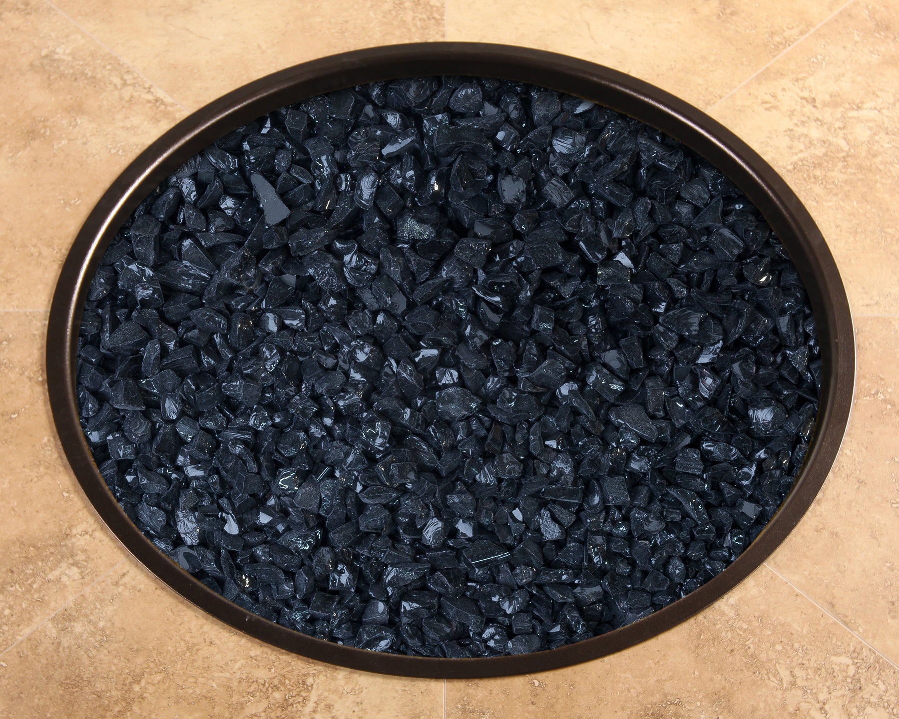 Black Crushed Glass Fire Media Kit
