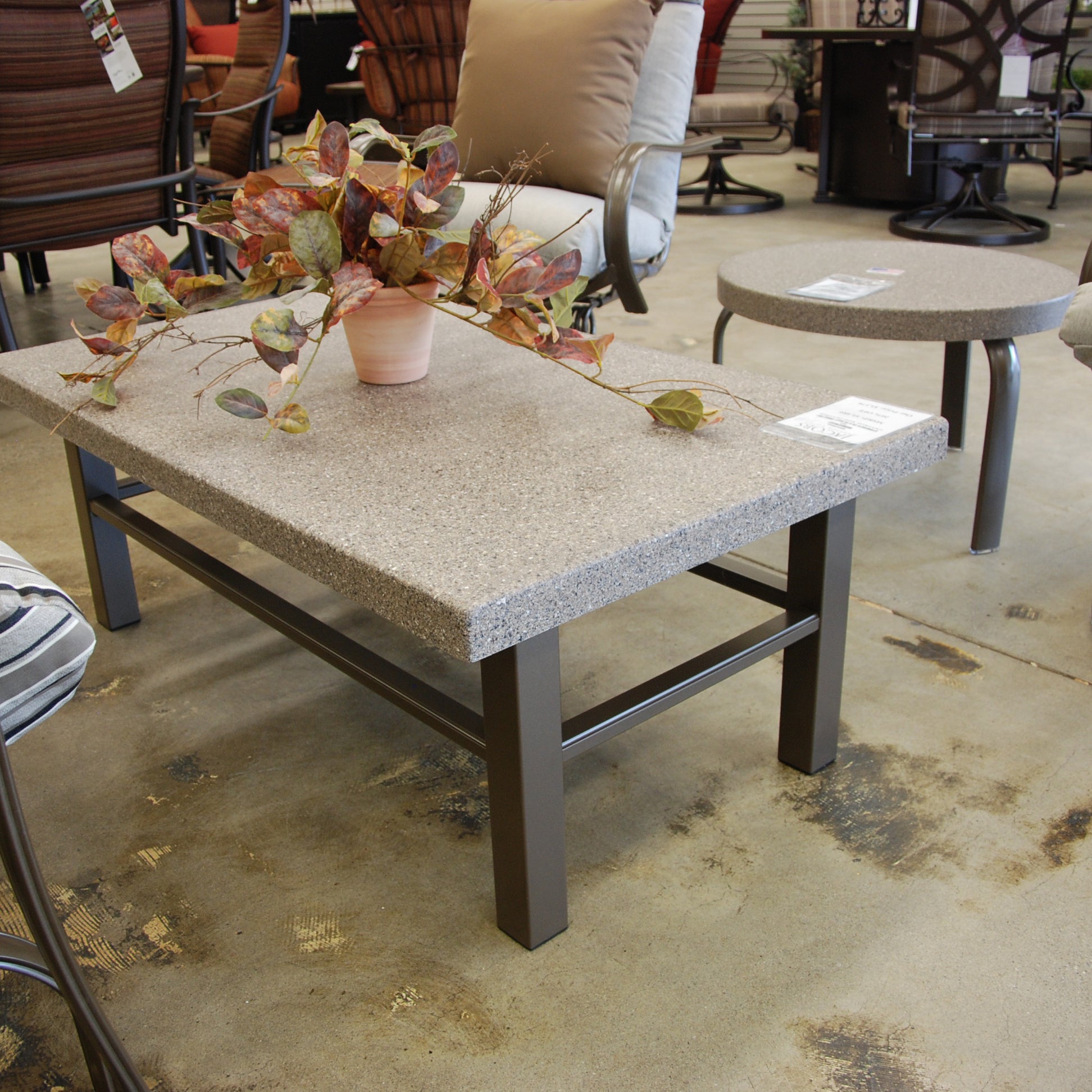 Homecreat Stonegate 26"x44" Rectangle Coffee Table | Jacobs Custom Living