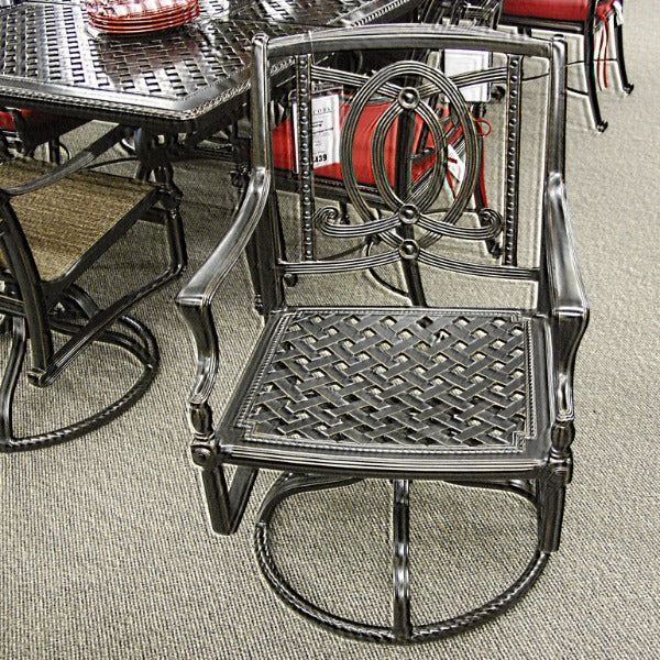 Gensun Casual Bel Air Outdoor Patio Dining Swivel Rocker