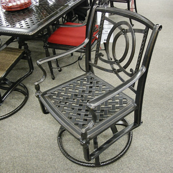 Gensun Casual Bel Air Outdoor Patio Dining Swivel Rocker