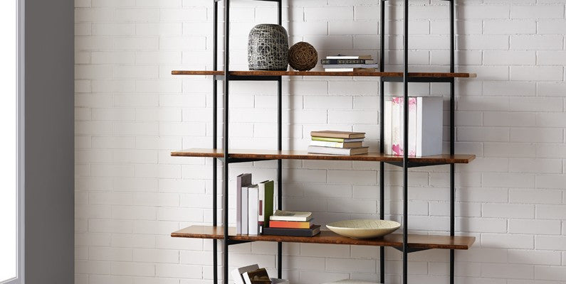 Greenington Studio Line Shelf Exotic Caramelized is available at Jacobs Custom Living.