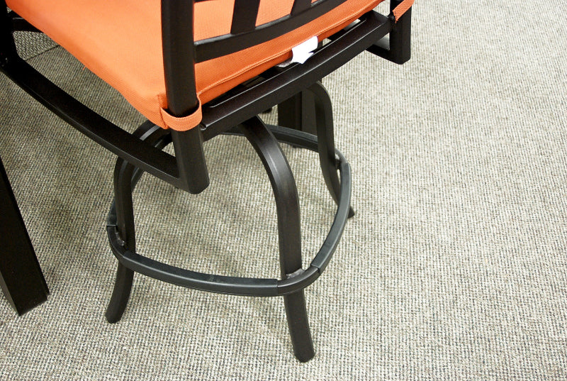 Hanamint Stratford Outdoor Patio Dining Swivel Counter Stool