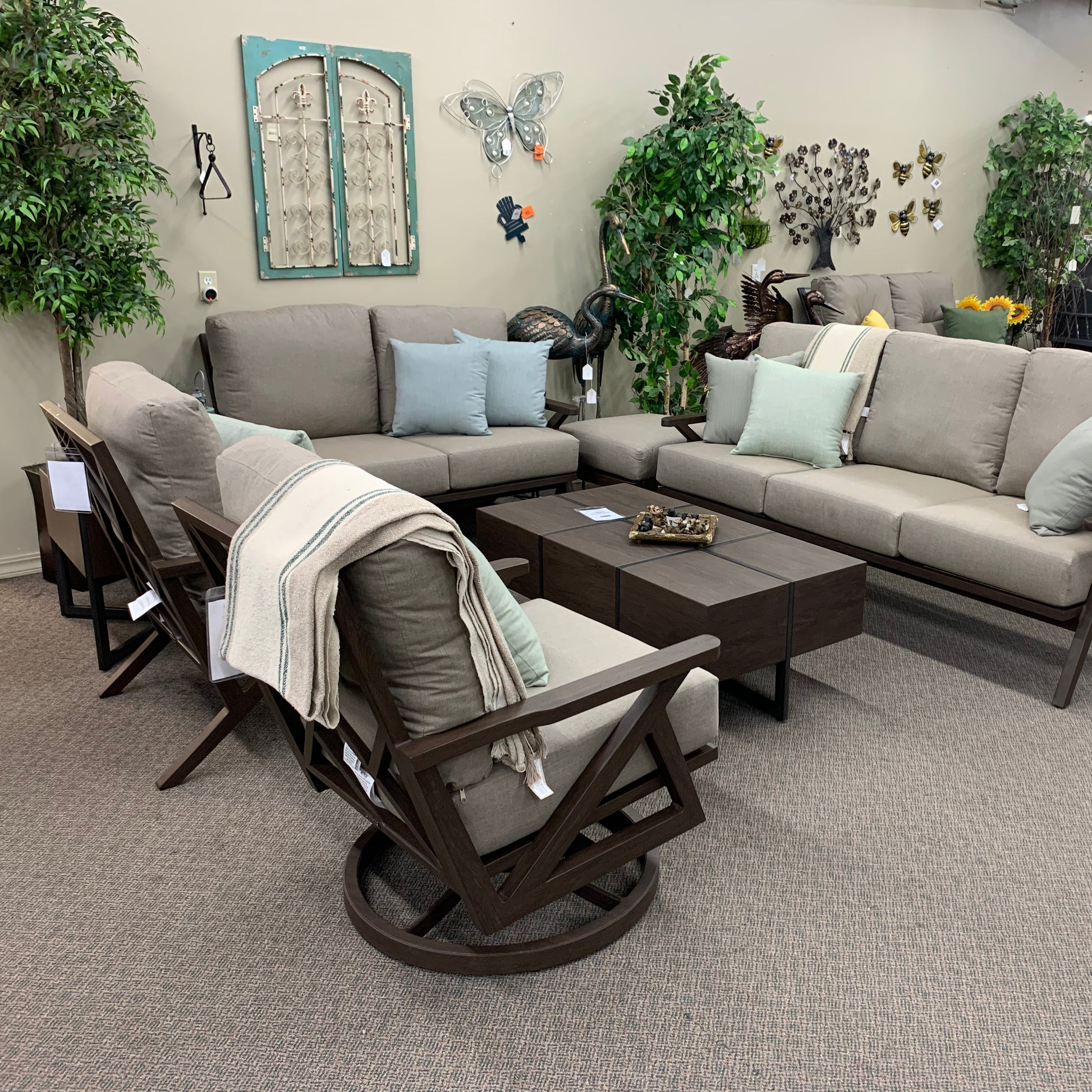 Shop Local Spokane Valley, WA for the best outdoor patio loveseats from Patio Renaissance available at Jacobs Custom Living in Spokane Valley, WA 