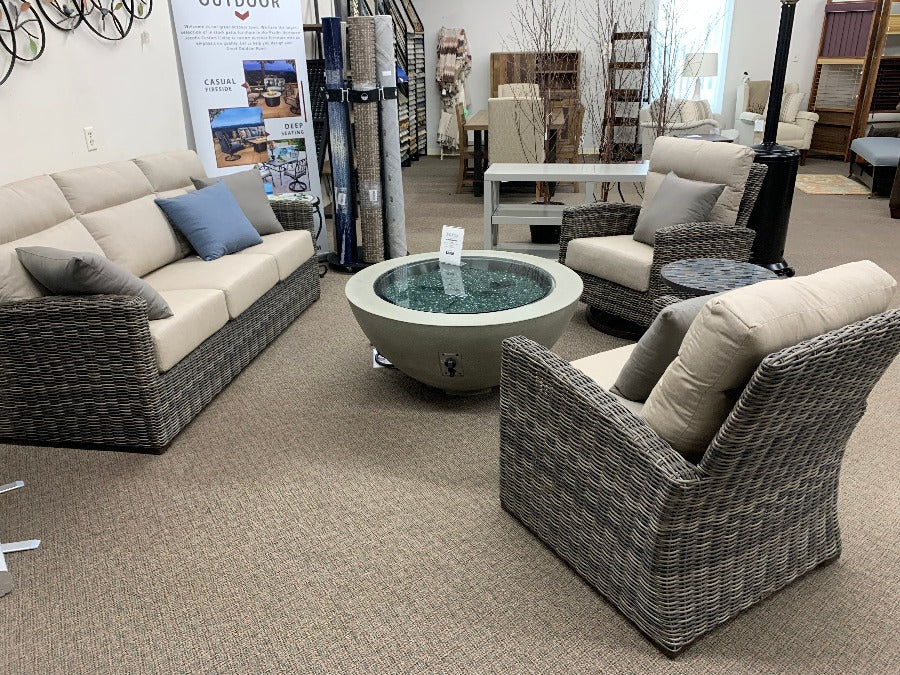 Shop Local Spokane Valley, WA for the best outdoor patio club swivel rockers from Patio Renaissance available at Jacobs Custom Living in Spokane Valley, WA 
