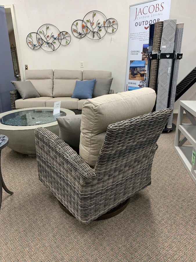Shop Local Spokane Valley, WA for the best outdoor patio club swivel rockers from Patio Renaissance available at Jacobs Custom Living in Spokane Valley, WA 