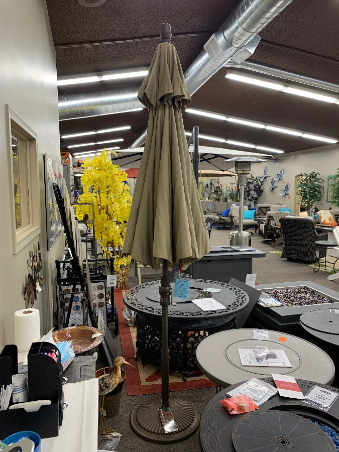 Treasure Garden 9' SWV Patio Umbrella in Sand is available in our Jacobs Custom Living Spokane Valley showroom.