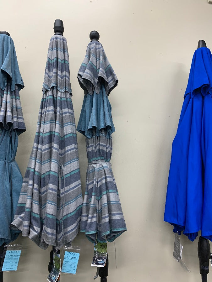 Treasure Garden 9' SWV Patio Umbrella in Cast Lagoon is available in our Jacobs Custom Living Spokane Valley showroom.