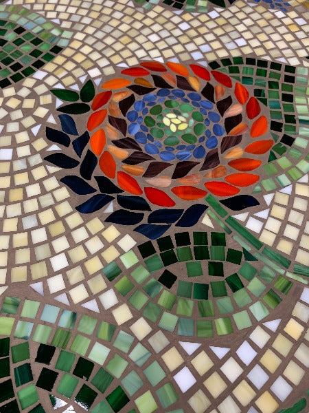 Quality Outdoor Living Made Easy. KNF Designs 36" Dahlia Mosaic Counter Table at Jacobs Custom Living Spokane Valley WA, 99037. Give yourself permission to relax.