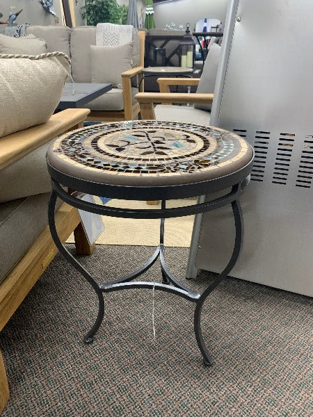 Quality Outdoor Living Made Easy. KNF Designs 18" Provence Mosaic Top Side Table at Jacobs Custom Living Spokane Valley WA, 99037. Give yourself permission to relax.