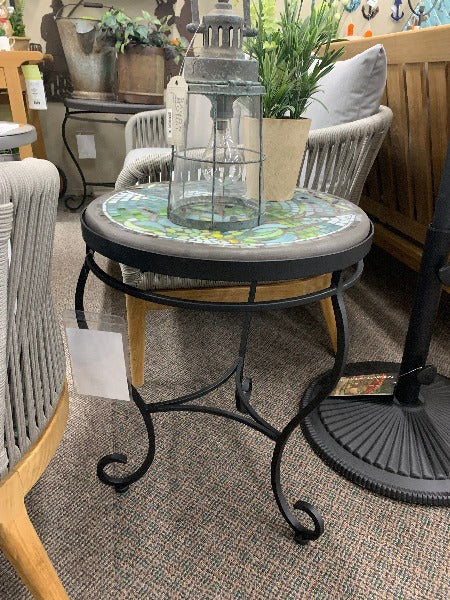 Quality Outdoor Living Made Easy. KNF Designs 18" Lovina Mosaic Top Side Table at Jacobs Custom Living Spokane Valley WA, 99037. Give yourself permission to relax.
