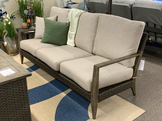 Alfresco Home Cedarbrook Deep Seating Sofa at Jacobs Custom Living Spokane Valley WA, 99037