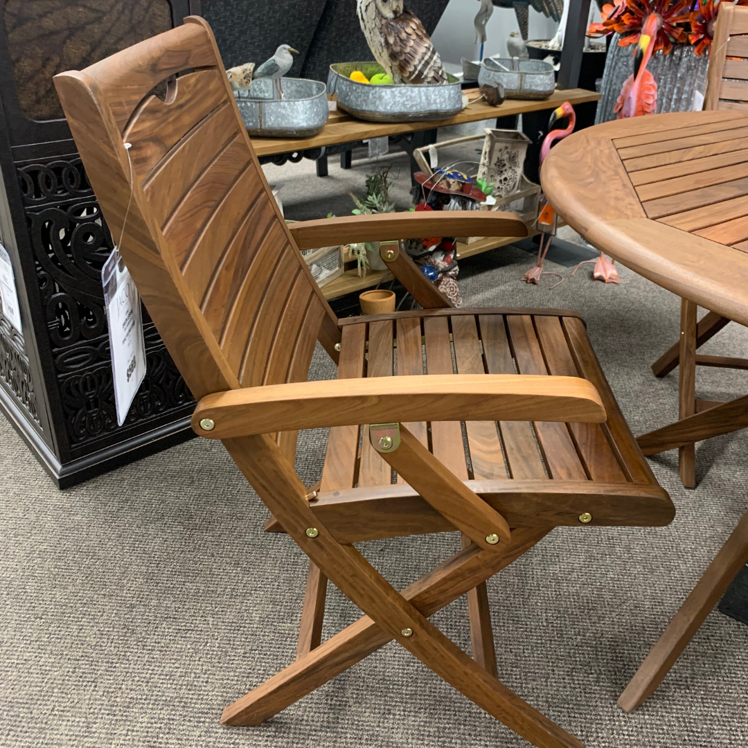 Jensen Leisure Topaz Folding Chair | Jacobs Custom Living