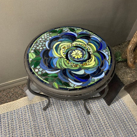 Quality Outdoor Living Made Easy. KNF Designs 18" Giovella Mosaic Top Side Table at Jacobs Custom Living Spokane Valley WA, 99037. Give yourself permission to relax.