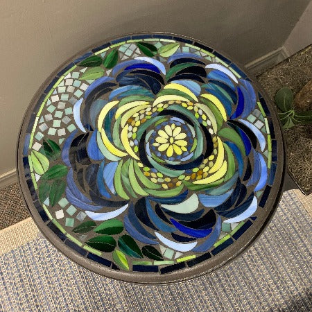 Quality Outdoor Living Made Easy. KNF Designs 18" Giovella Mosaic Top Side Table at Jacobs Custom Living Spokane Valley WA, 99037. Give yourself permission to relax.