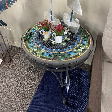 Quality Outdoor Living Made Easy. KNF Designs 24" Lake Como Mosaic Top Side Table at Jacobs Custom Living Spokane Valley WA, 99037. Give yourself permission to relax.