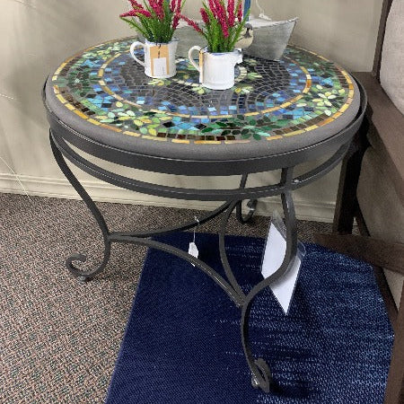 Quality Outdoor Living Made Easy. KNF Designs 24" Lake Como Mosaic Top Side Table at Jacobs Custom Living Spokane Valley WA, 99037. Give yourself permission to relax.