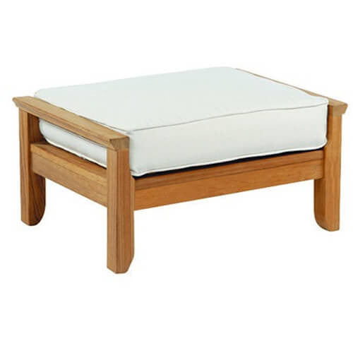 Kingsley-Bate Chelsea Outdoor Patio Teak Ottoman