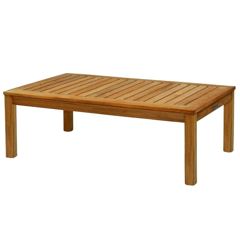 Kingsley-Bate Classic 38" x 25" Teak Patio Rectangle Coffee Table