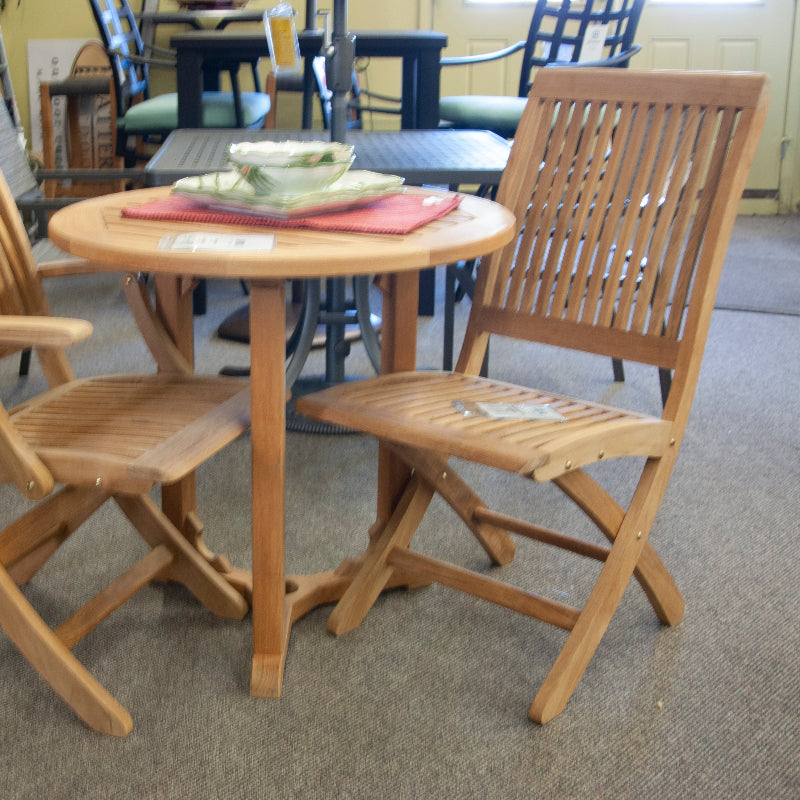 Kingsley-Bate Monterey Teak Outdoor Patio Folding Side Chair