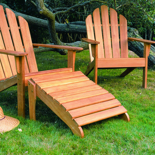 Kingsley-Bate Teak Outdoor Patio Adirondack Ottoman