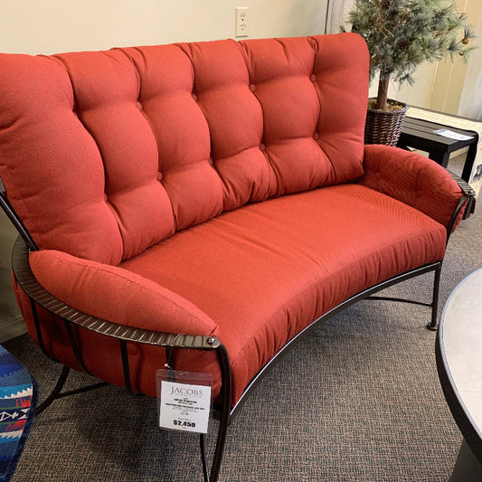 OW Lee Monterra Patio Crescent Love Seat | Jacobs Custom Living