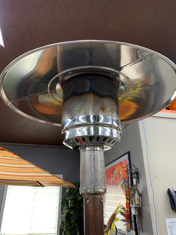 Paca Steel Propane Patio Heater Bronze