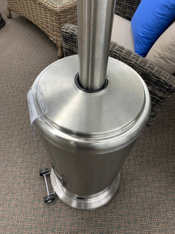 Paca Steel Propane Heater Stainless Steel is available at Jacobs Custom Living in Spokane Wa