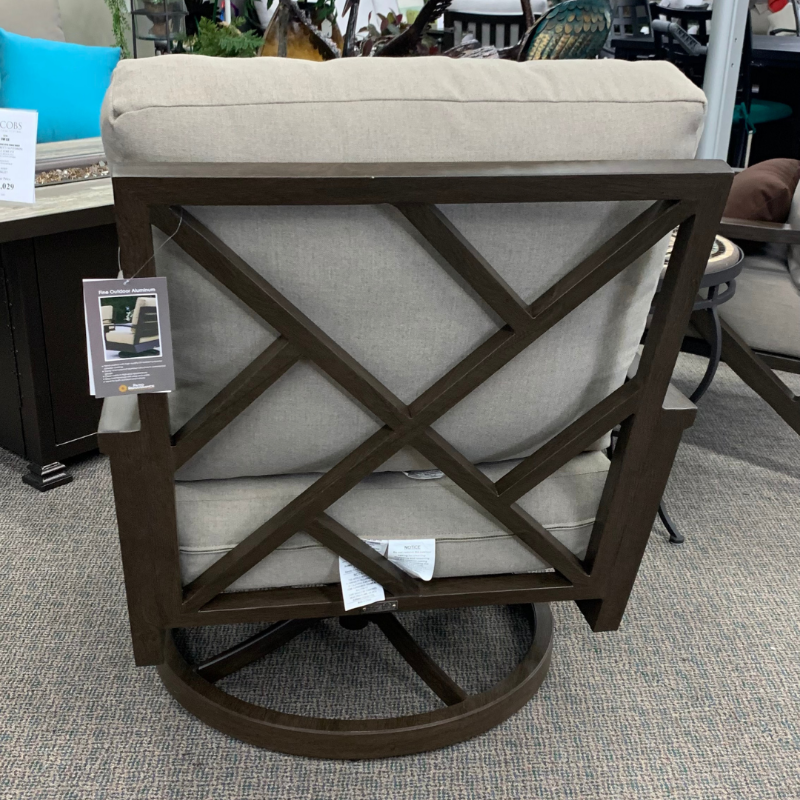 Patio Renaissance Cabrillo Patio Swivel Rocker | Jacobs Custom Living