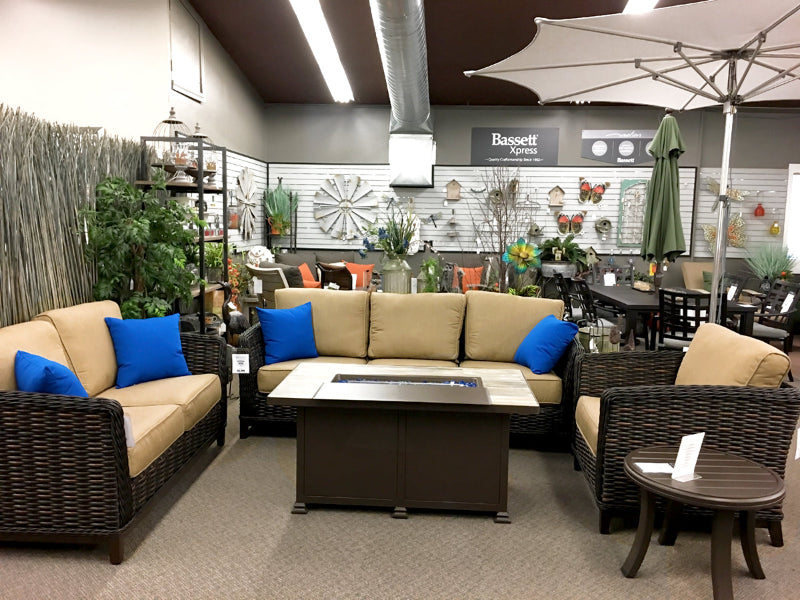 Patio Renaissance Outdoor Patio Deep Seating Swivel Glider