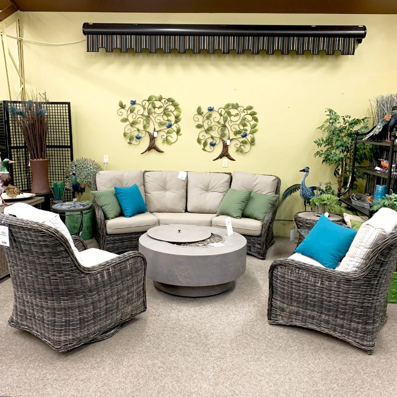 Patio Renaissance Westhampton Outdoor Patio Lounge Swivel Glider