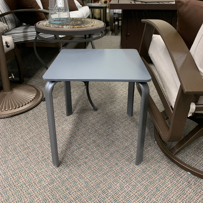 Shop Local Spokane Valley, WA for the best Outdoor Patio MGP 18" Square End Table from Telescope available at Jacobs Custom Living in Spokane Valley, WA 