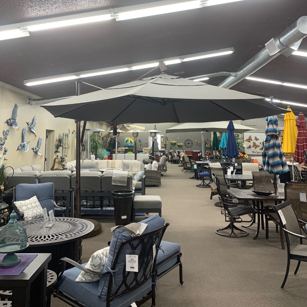 Treasure Garden 13' Octagon AKZ Patio Cantilever Umbrella  | Jacobs Custom Living