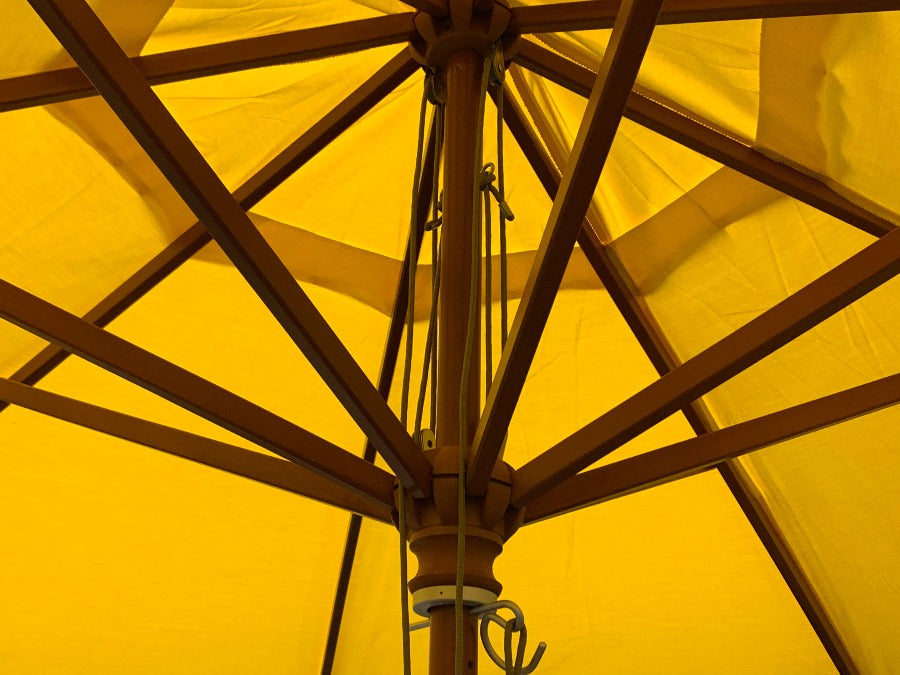 Treasure Garden 9' Outdoor Patio Buttercup Market Umbrella