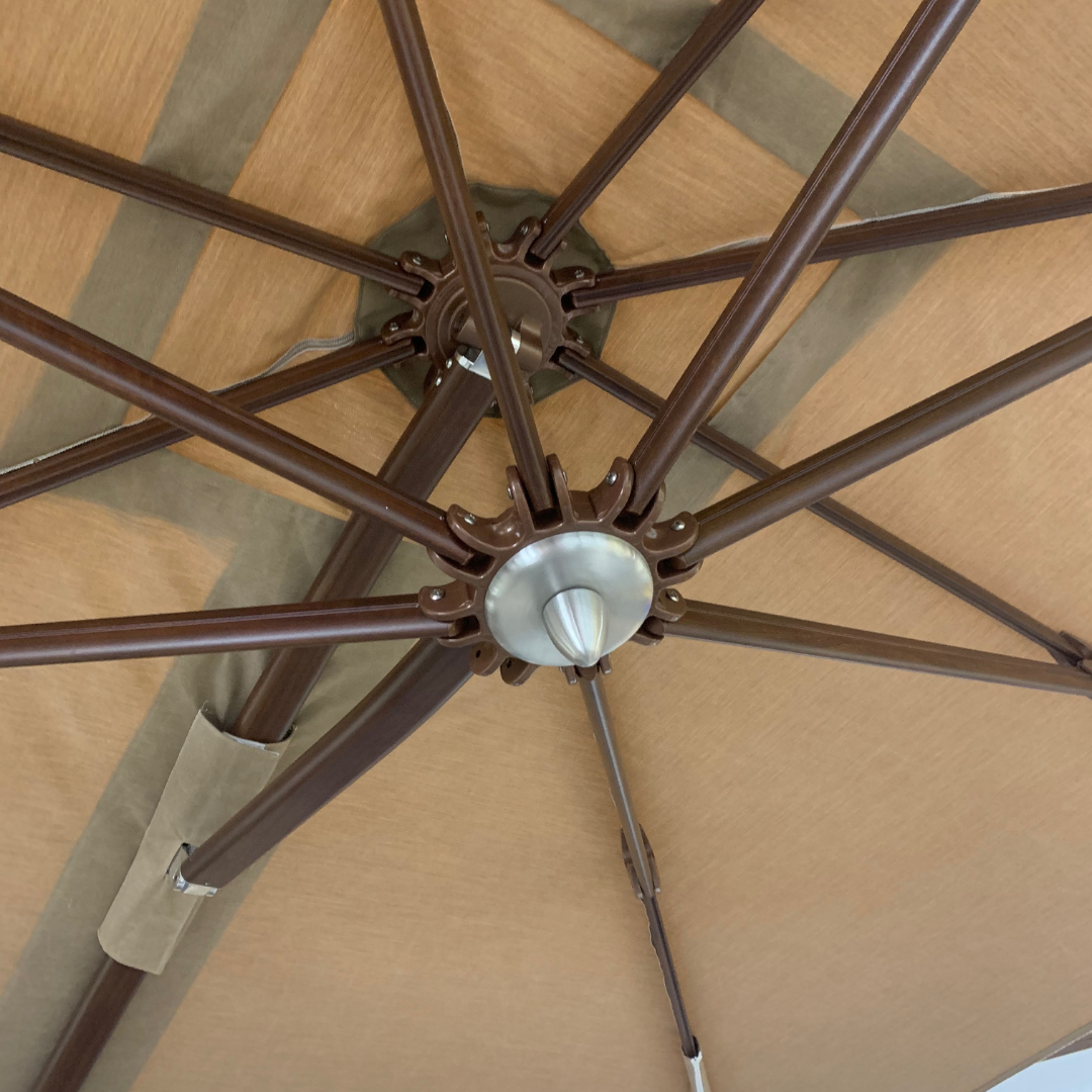 Tuuci Ocean Master Outdoor Patio Max 10' Square Cantilever