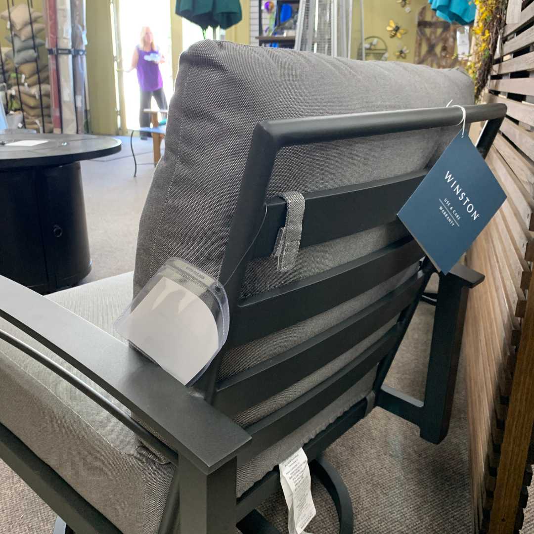 Winston Stanford Patio Swivel Lounge Chair at Jacobs Custom Living Spokane Valley WA, 99037