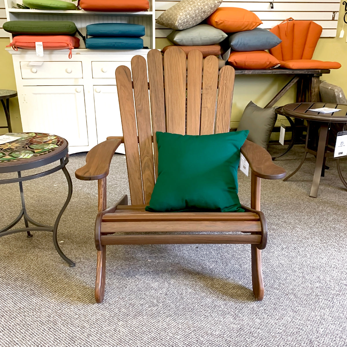 Jensen Leisure Adirondack Chair is available in our Jacobs Custom Living Spokane Valley showroom.