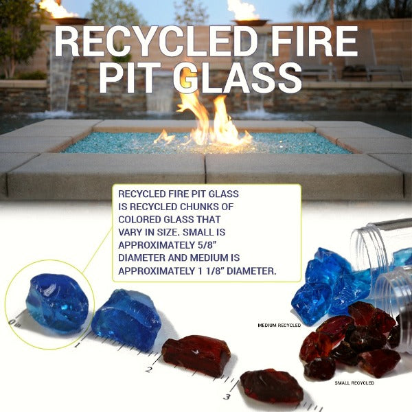 Auburn Small Fire Glass Fire Media Kit is available at Jacobs Custom Living Spokane Valley showroom.