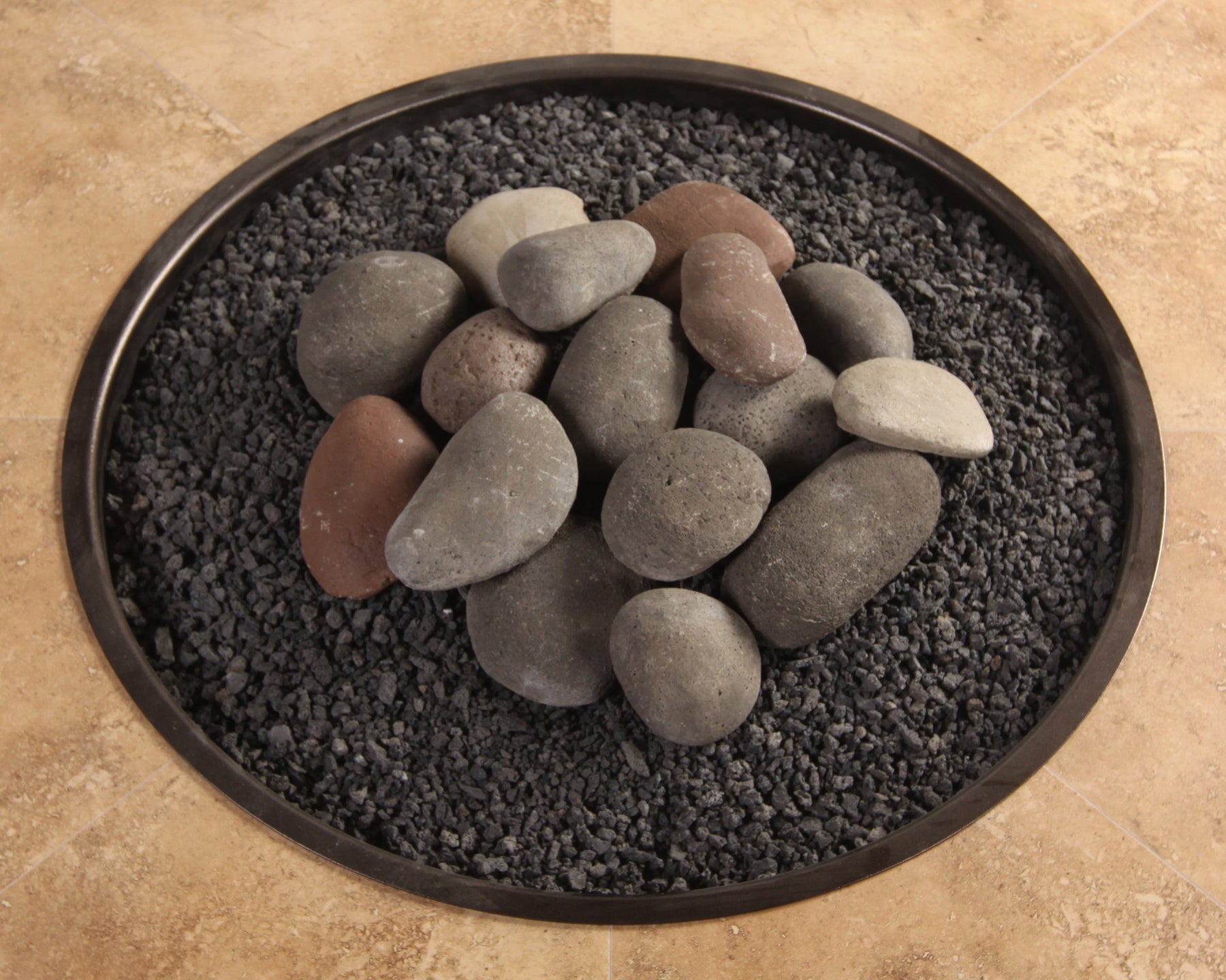 Hi-Heat Ceramic Rock w/ Lava Granules Fire Media Kit – Jacobs Custom ...