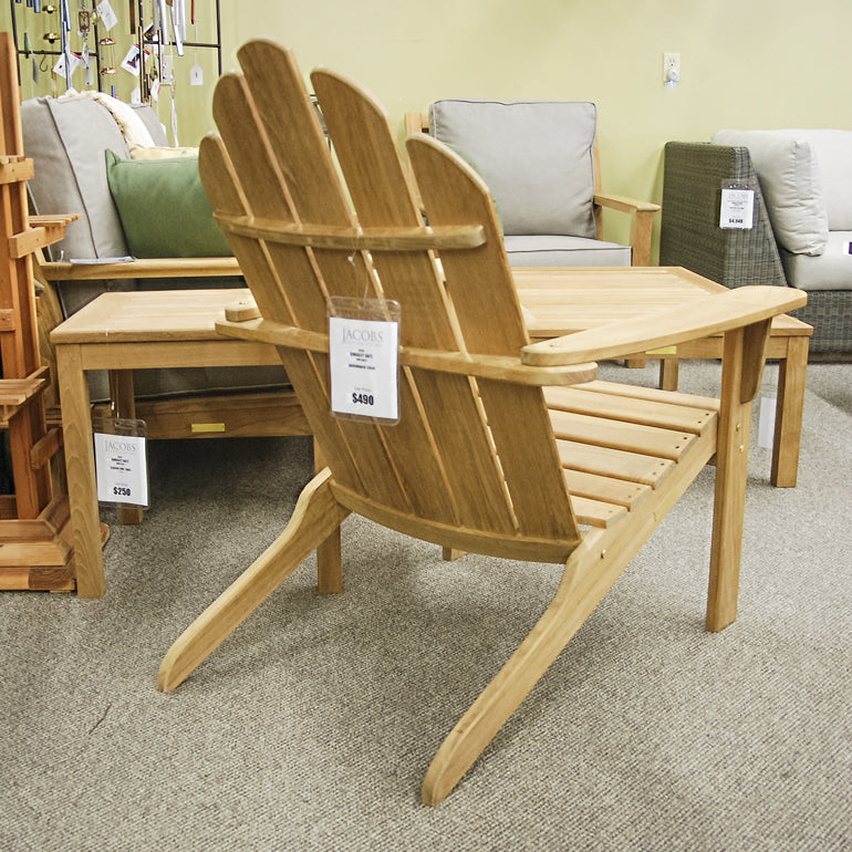 Kingsley-Bate Teak Patio Adirondack Chair AK25 - Outdoor Furniture, Indoor Furniture & Upholstery Store Spokane - Jacobs Custom Living