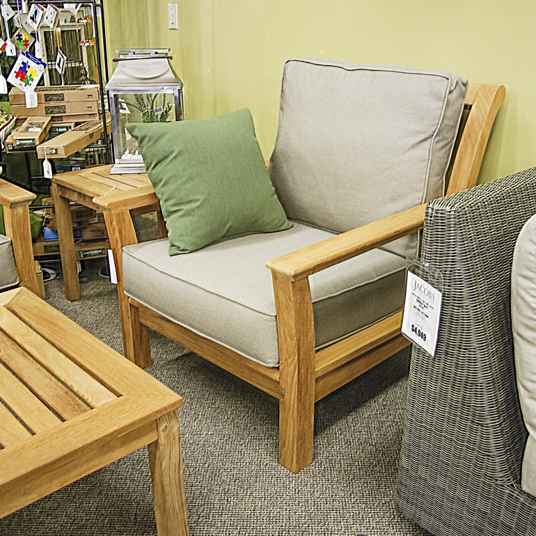 Kingsley-Bate Chelsea Teak Patio Lounge Chair CO30 - Outdoor Furniture, Indoor Furniture & Upholstery Store Spokane - Jacobs Custom Living