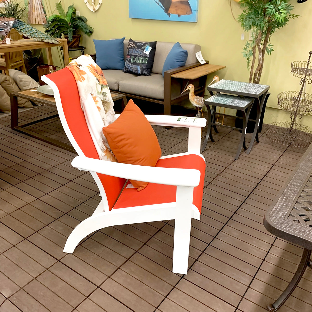 Telescope Adirondack Sling Chair is available at our Jacobs Custom Living Spokane Valley showroom.