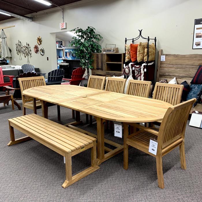 Kingsley Bate's Chelsea Patio Dining Arm Chair is available at Jacobs Custom Living in Spokane WA.