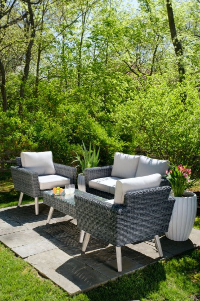 Alfresco Home Valentina Wicker Seating Group at Jacobs Custom Living Spokane Valley WA, 99037