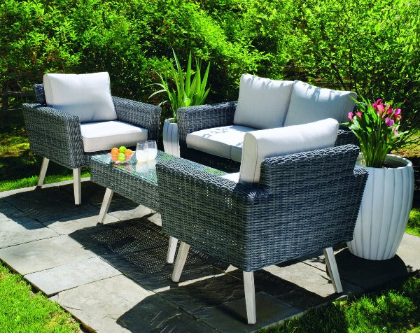 Rattan garden furniture in stock cheap