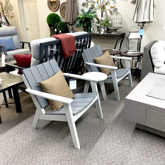 Seaside Casual Mad Patio Chat Chairis available in our Jacobs Custom Living Spokane Valley Showroom.