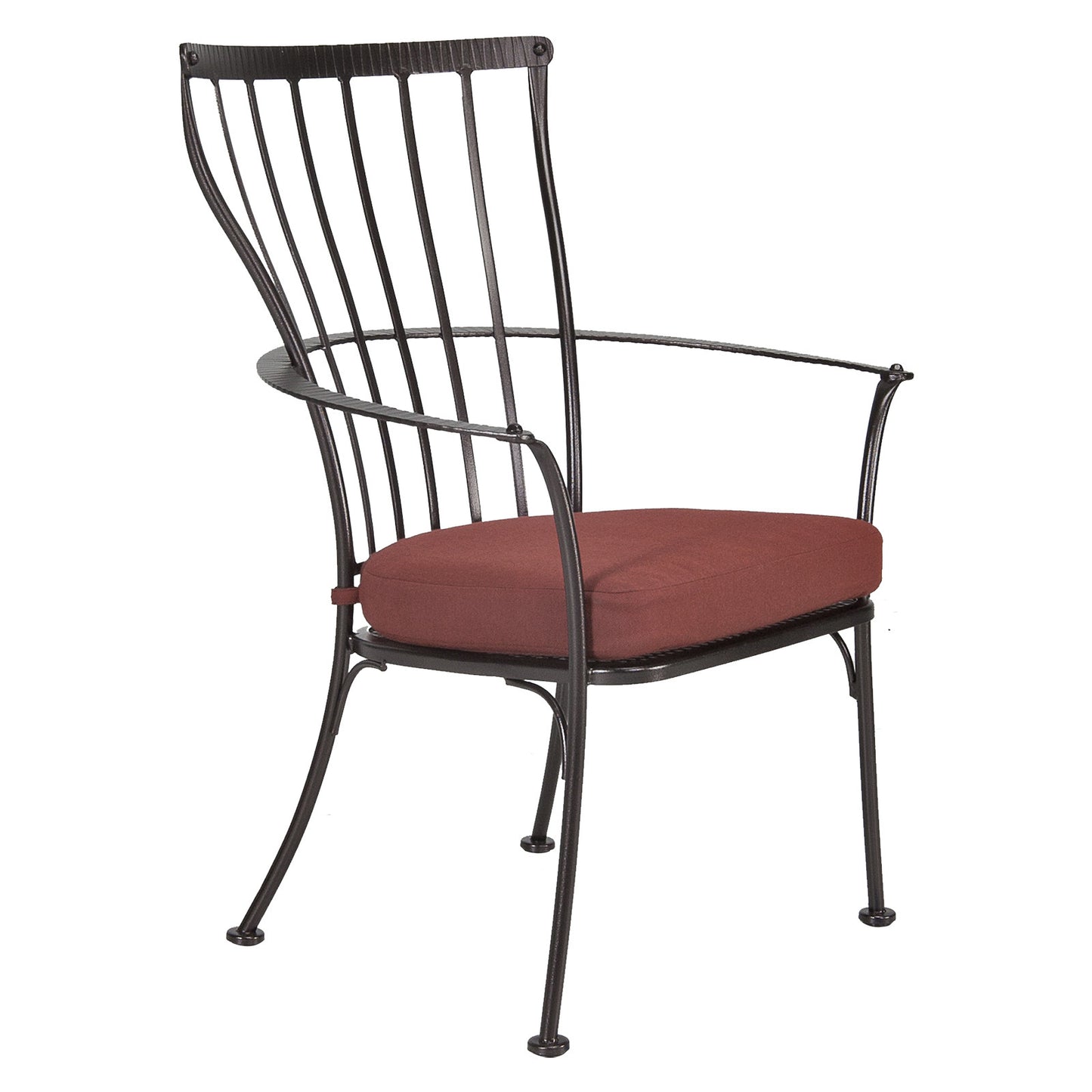 O.W. Lee Monterra Outdoor Patio Dining Arm Chair is available at Jacobs Custom Living.