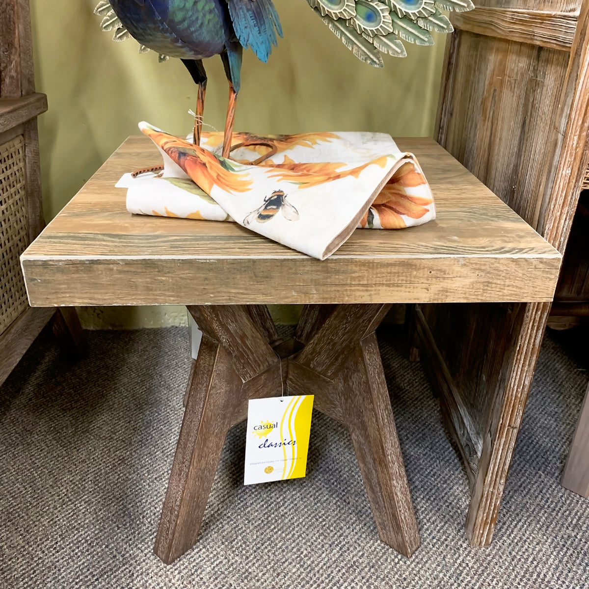 Kingston Nantucket Eucalyptus 20" End Table