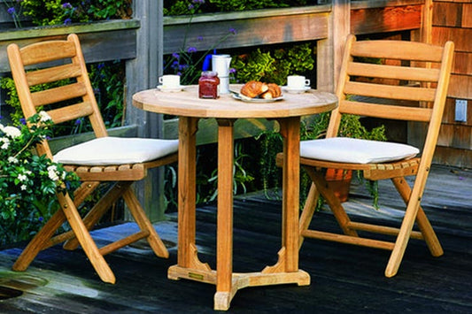 Kingsley-Bate Essex Patio 30" Bistro Table is available in our Jacobs Custom Living Spokane Valley Showroom.